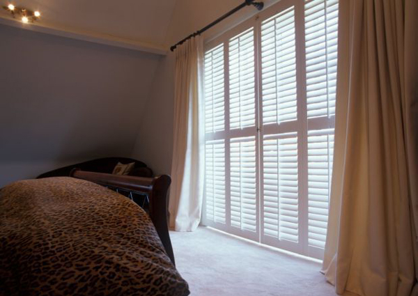 Solar shades and blinds in various styles
